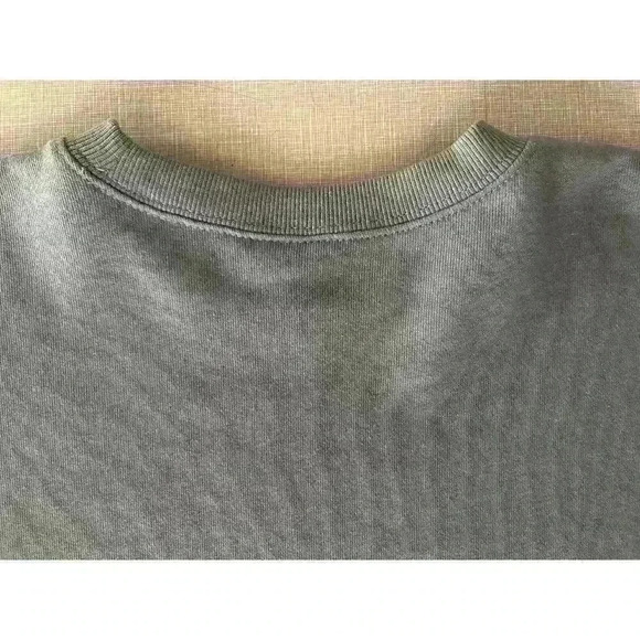 Dodge Wms M Charger Graphic Pullover Sweatshirt Blue Cropped Classic Car Muscle - Picture 11 of 15